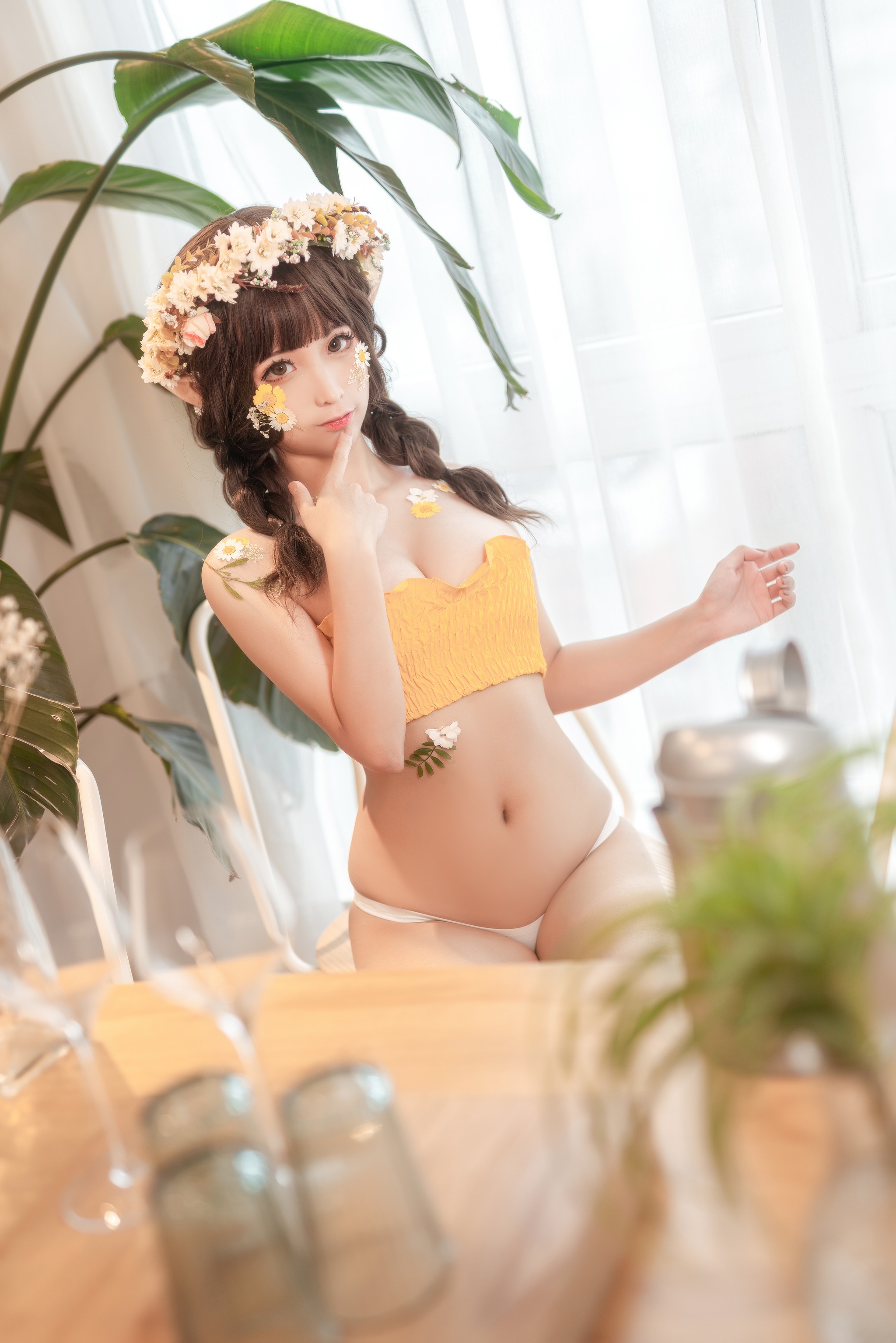 图片[1]-蠢沫沫 – NO.144 尖耳国度 花精灵 [40P]-XikXak